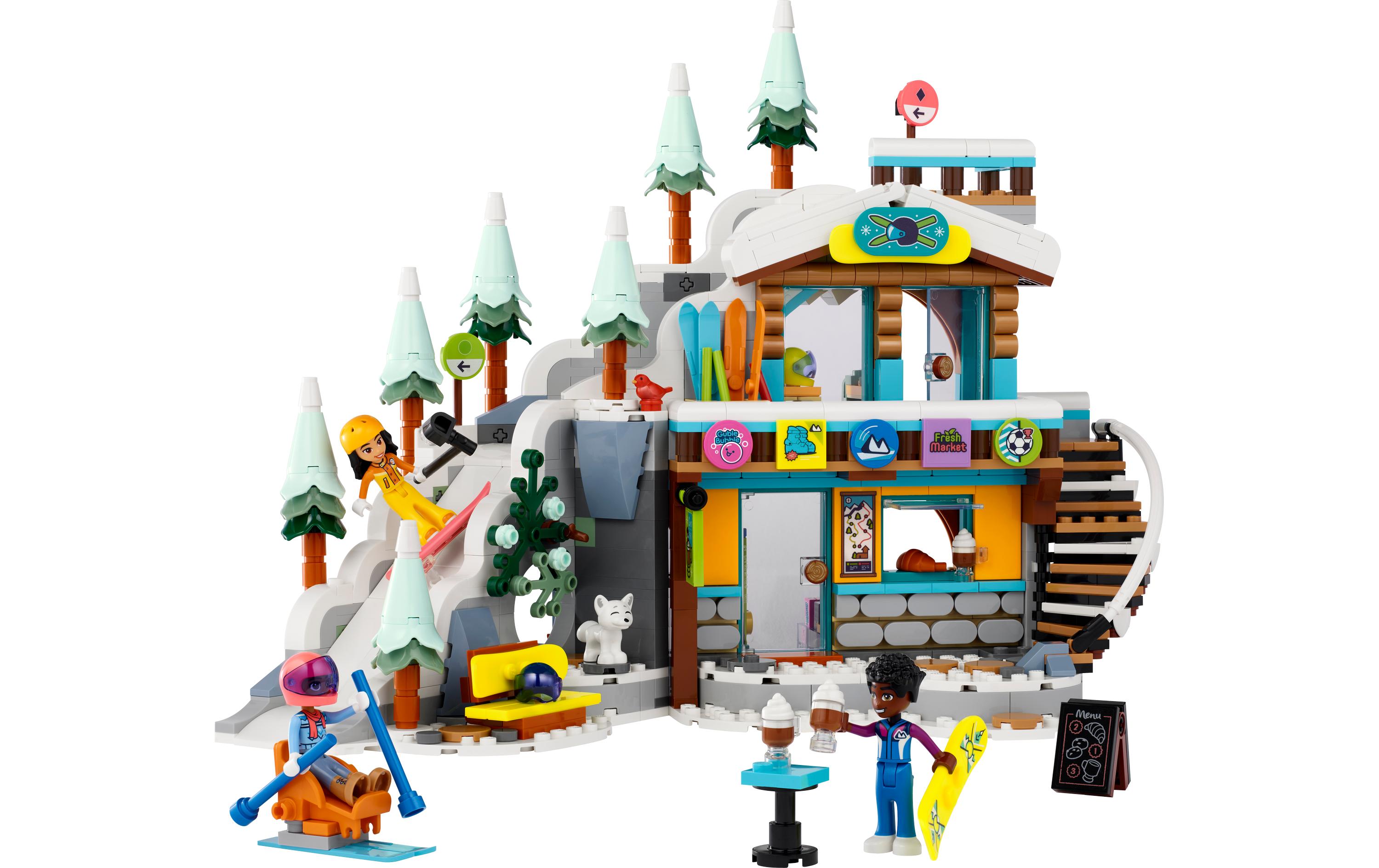 LEGO® Friends Skipiste und Café 41756