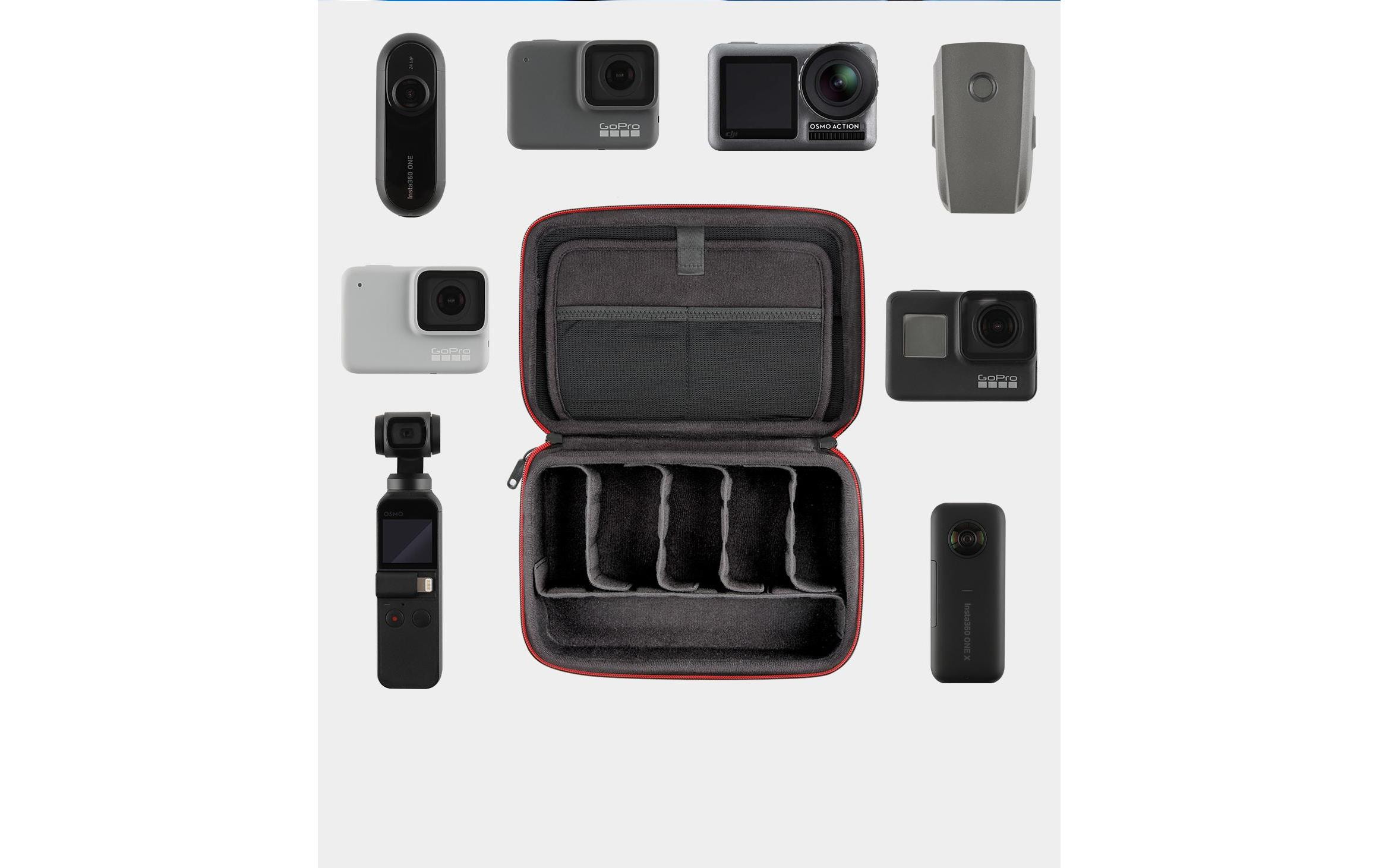 PGYTECH Tragetasche OSMO 3 und 4 / OSMO Pocket / GoPro / Insta360