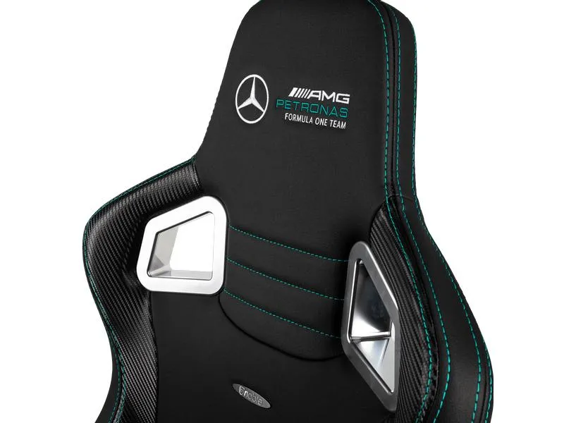noblechairs Gaming-Stuhl EPIC Mercedes 2021-AMG Petronas F1 Team Schwarz noblechairs Gaming-Stuhl EPIC Mercedes 2021-AMG Petronas F1 Team Schwarz