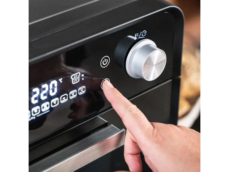 Gastroback Backofen Design Ofen Air Fry & Pizza 22 l, Schwarz Gastroback Backofen Design Ofen Air Fry & Pizza 22 l, Schwarz