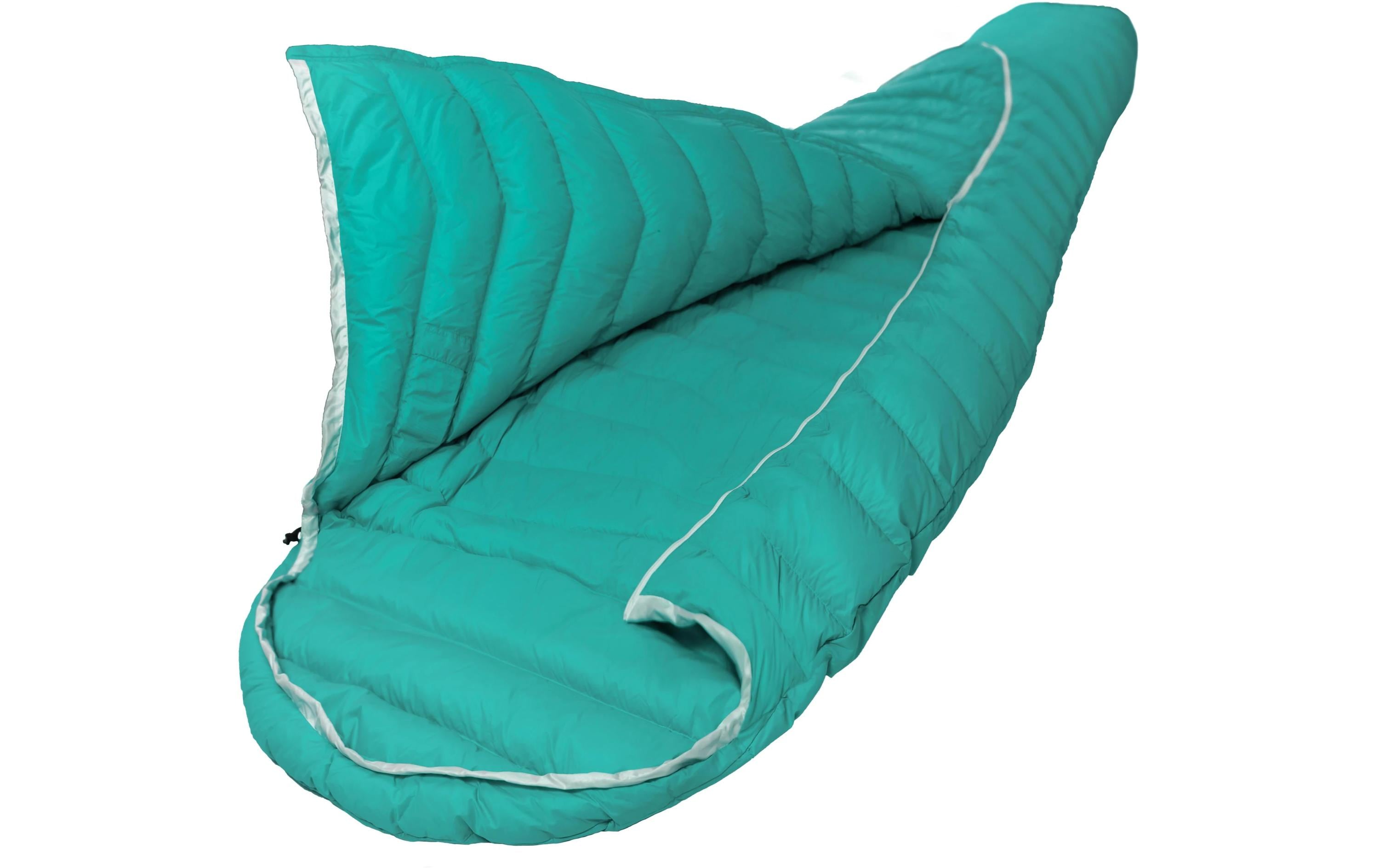 Grüezi Bag Schlafsack Biopod DownWool Extreme Light 175 Viridian Green