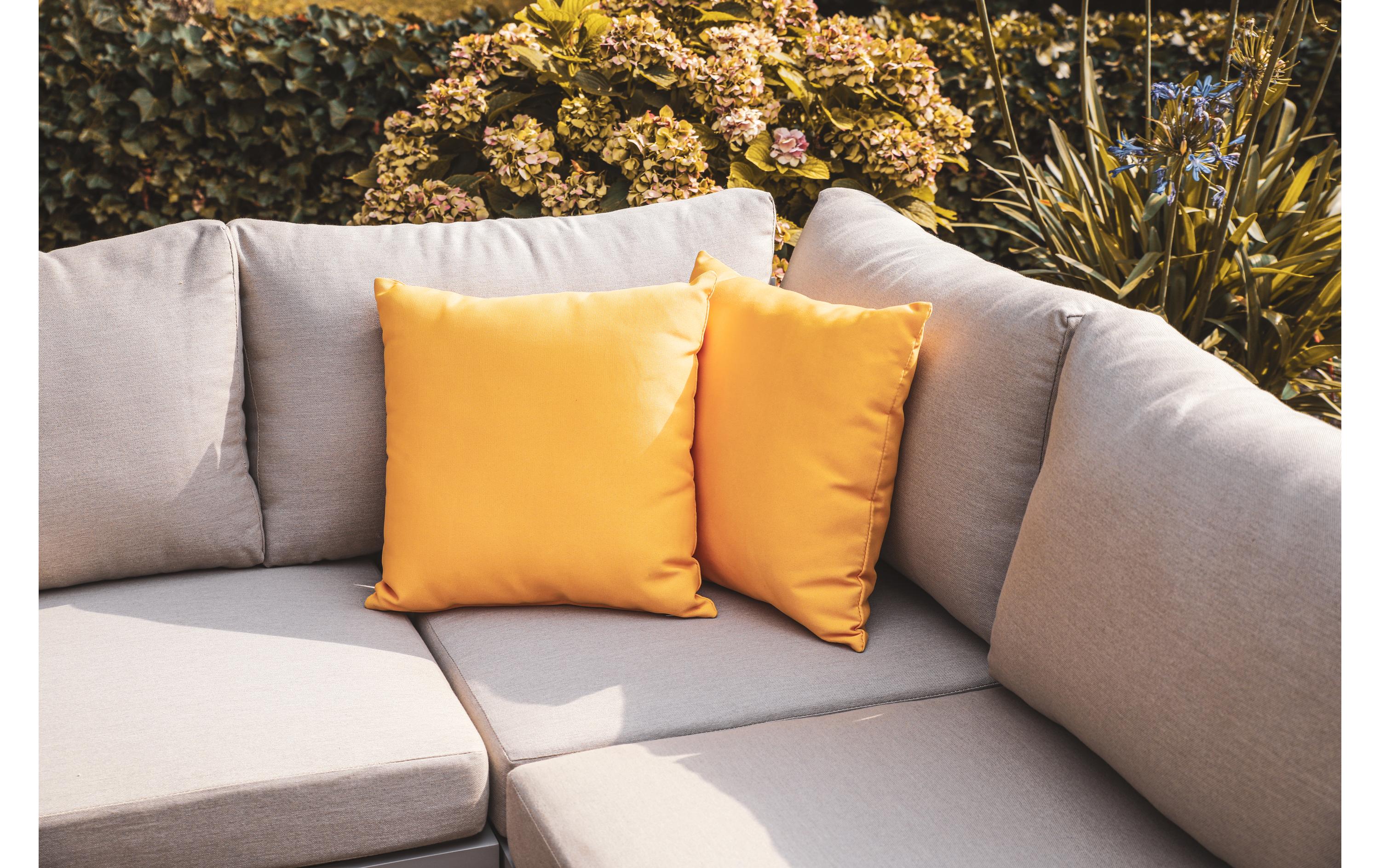 Greemotion Loungeset Aruba, Grau, 3 Sitzplätze