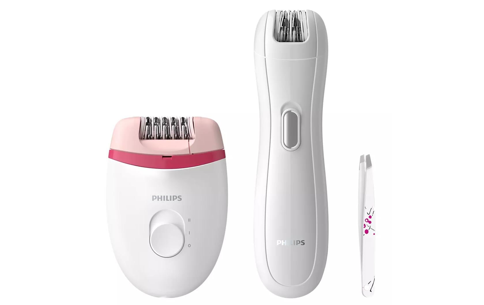 Philips Epilierer-Set Satinelle Essential BRP506/00 Philips Epilierer-Set Satinelle Essential BRP506/00