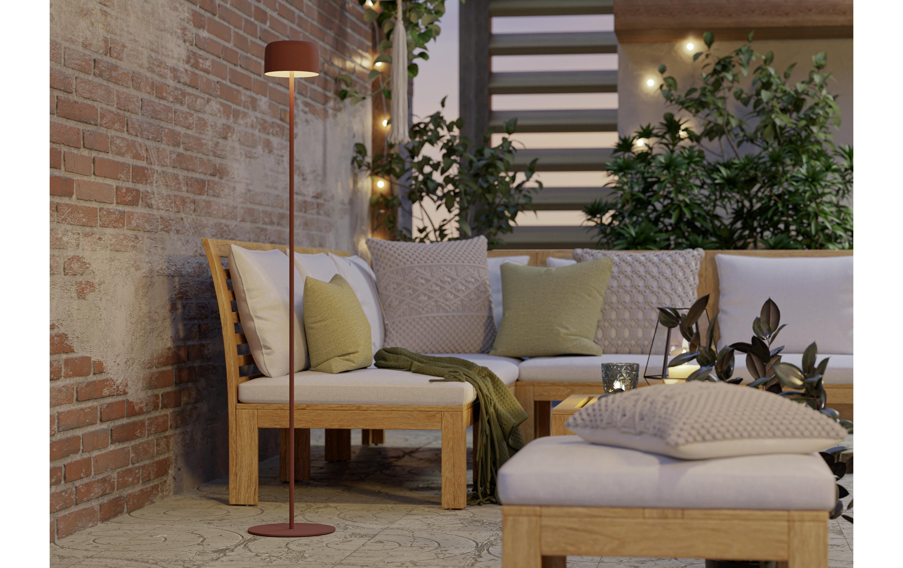 EGLO Leuchten Stehleuchte ROCCANOVA-L Rot EGLO Leuchten Stehleuchte ROCCANOVA-L Rot