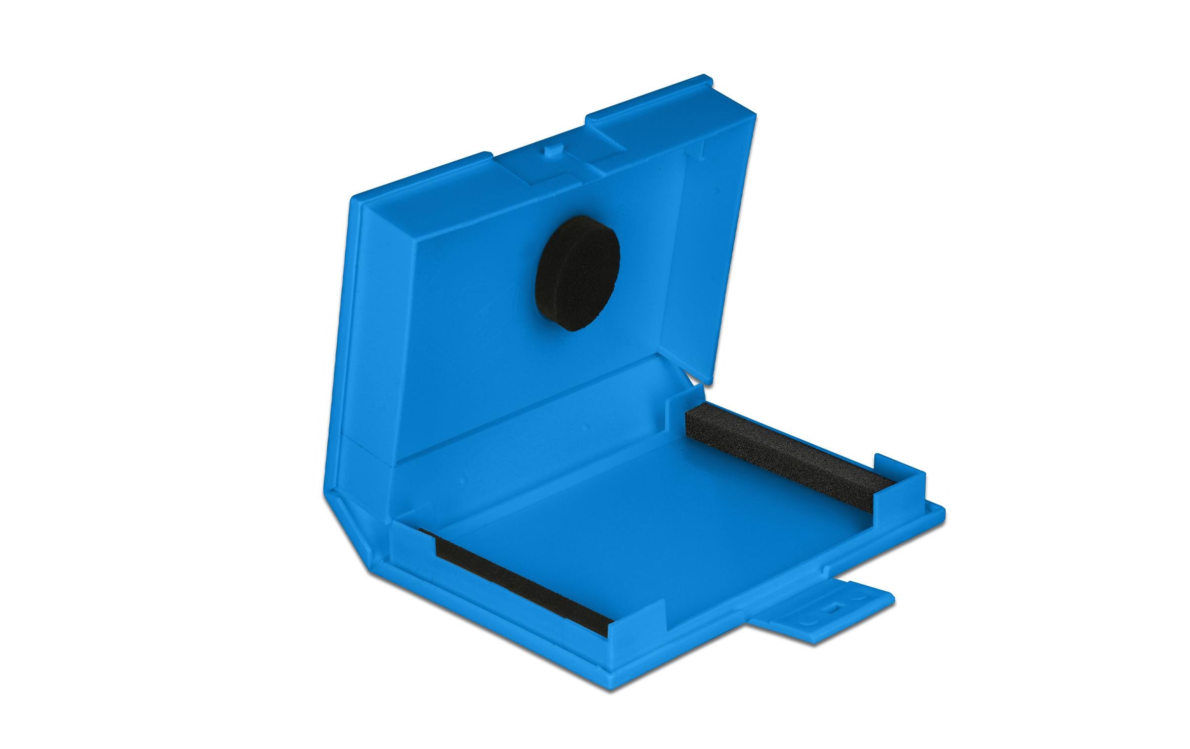 Delock Schutzgehäuse für 3.5″ HDD blau Delock Schutzgehäuse für 3.5″ HDD blau