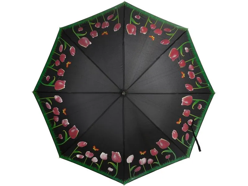 Esschert Design Schirm Tulpen Mehrfarbig Esschert Design Schirm Tulpen Mehrfarbig