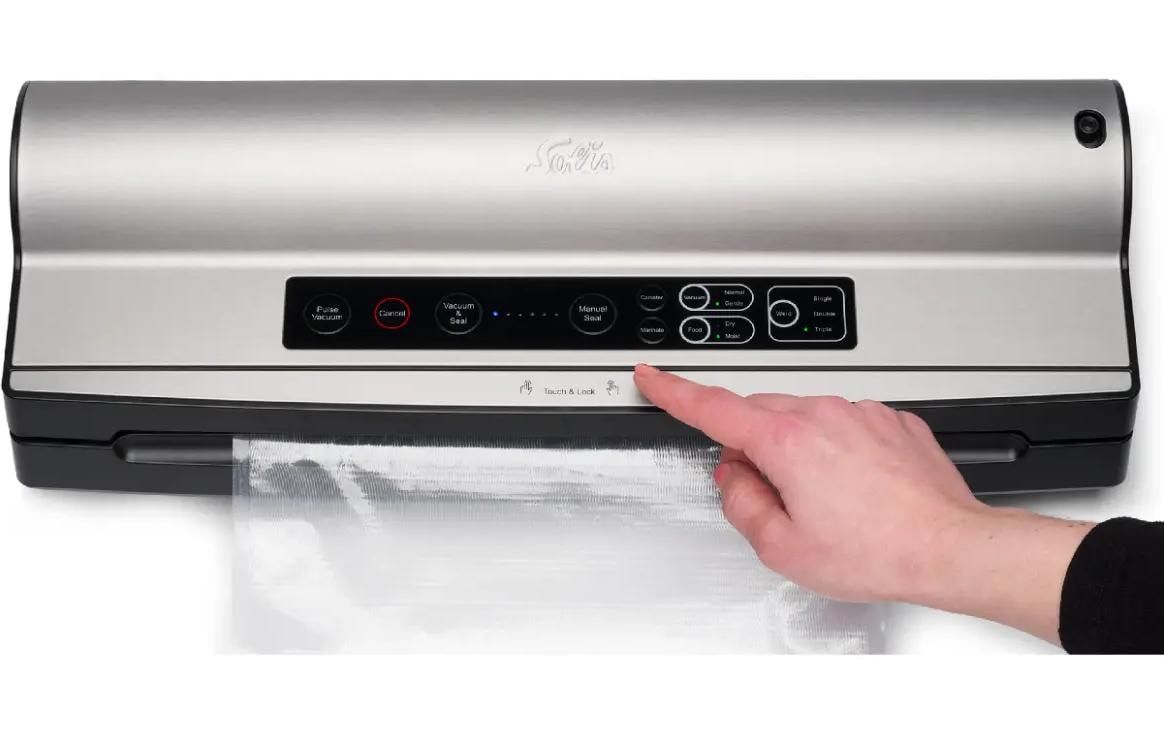 Solis Vakuumiergerät Vac Prestige Maxi Grau Solis Vakuumiergerät Vac Prestige Maxi Grau