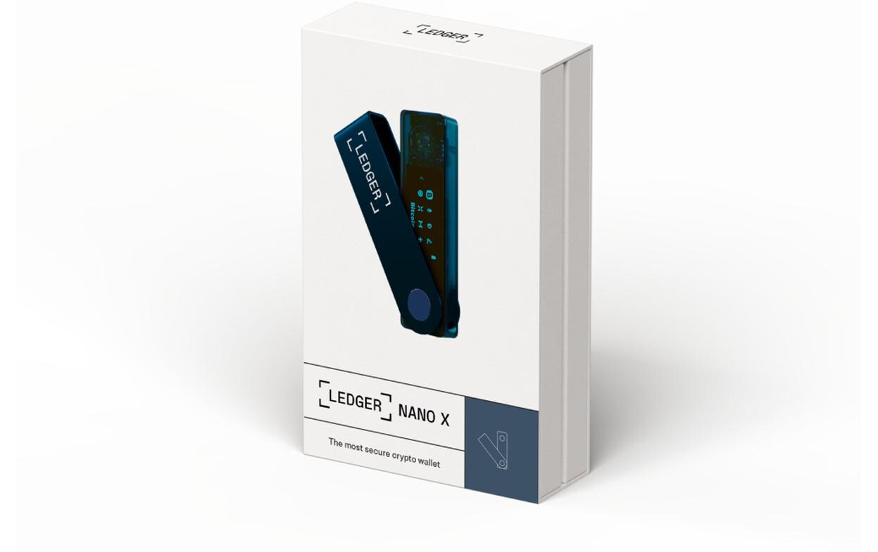 Ledger Nano X Sapphire Blue Ledger Nano X Sapphire Blue