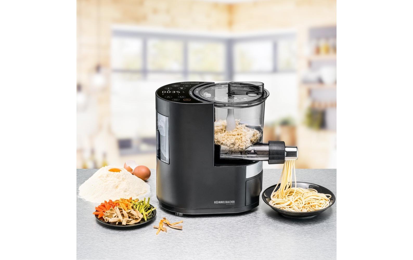 Rommelsbacher Nudelmaschine Pastarella PM 220 Schwarz/Silber