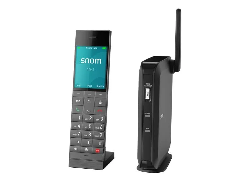 snom DECT Bundle HM201 Hoteltelefon