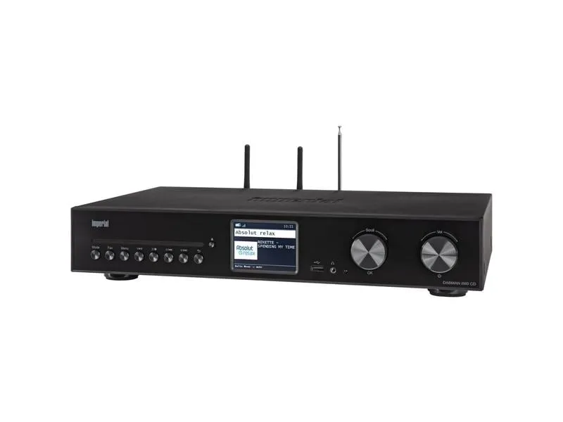 Imperial Netzwerk-Audioplayer DABMAN i560 CD Schwarz