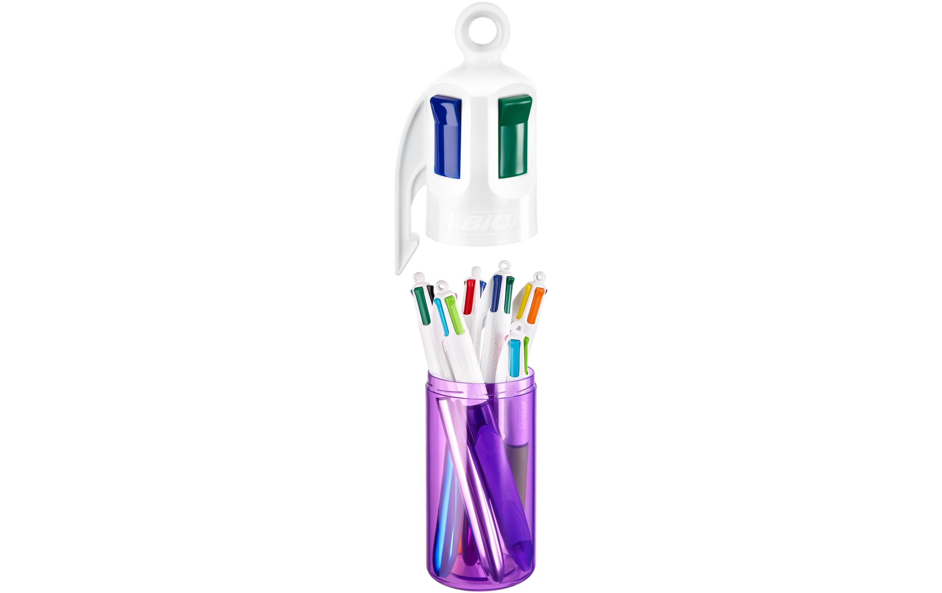 BIC Mehrfarbenkugelschreiber 4 Colours Mega Case 6-teilig BIC Mehrfarbenkugelschreiber 4 Colours Mega Case 6-teilig