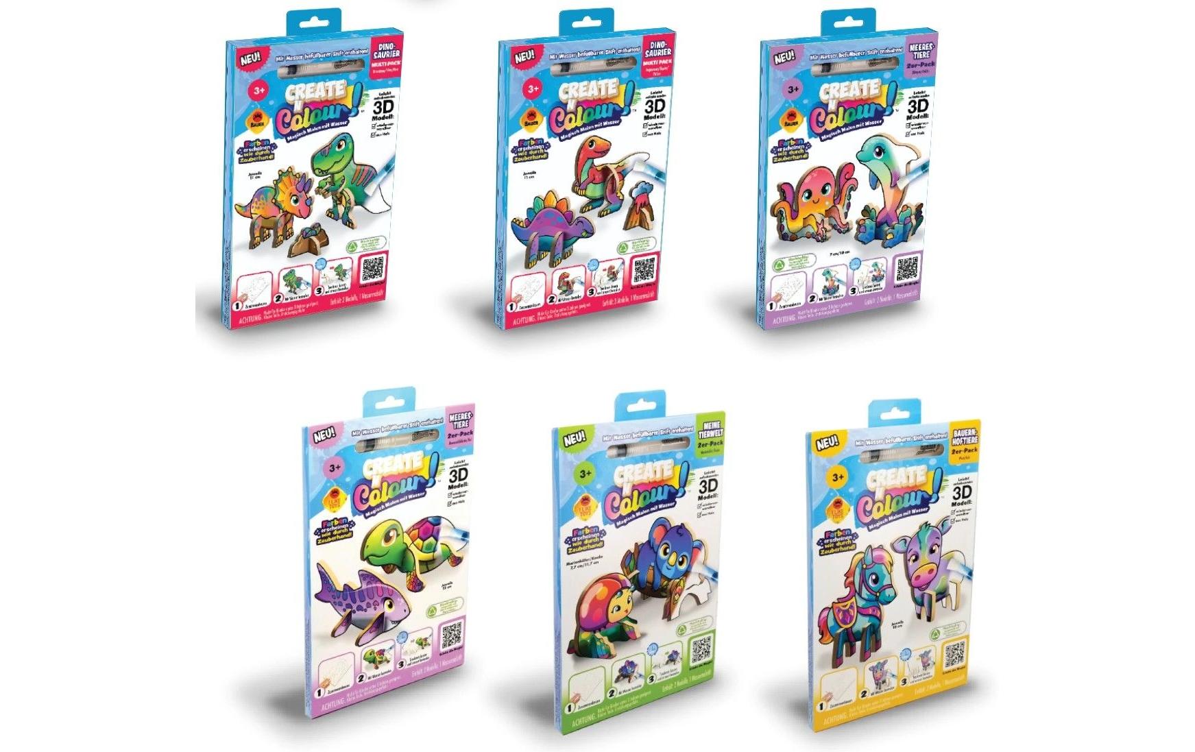 Bauer Malset Create N Colour MIX Assortiert