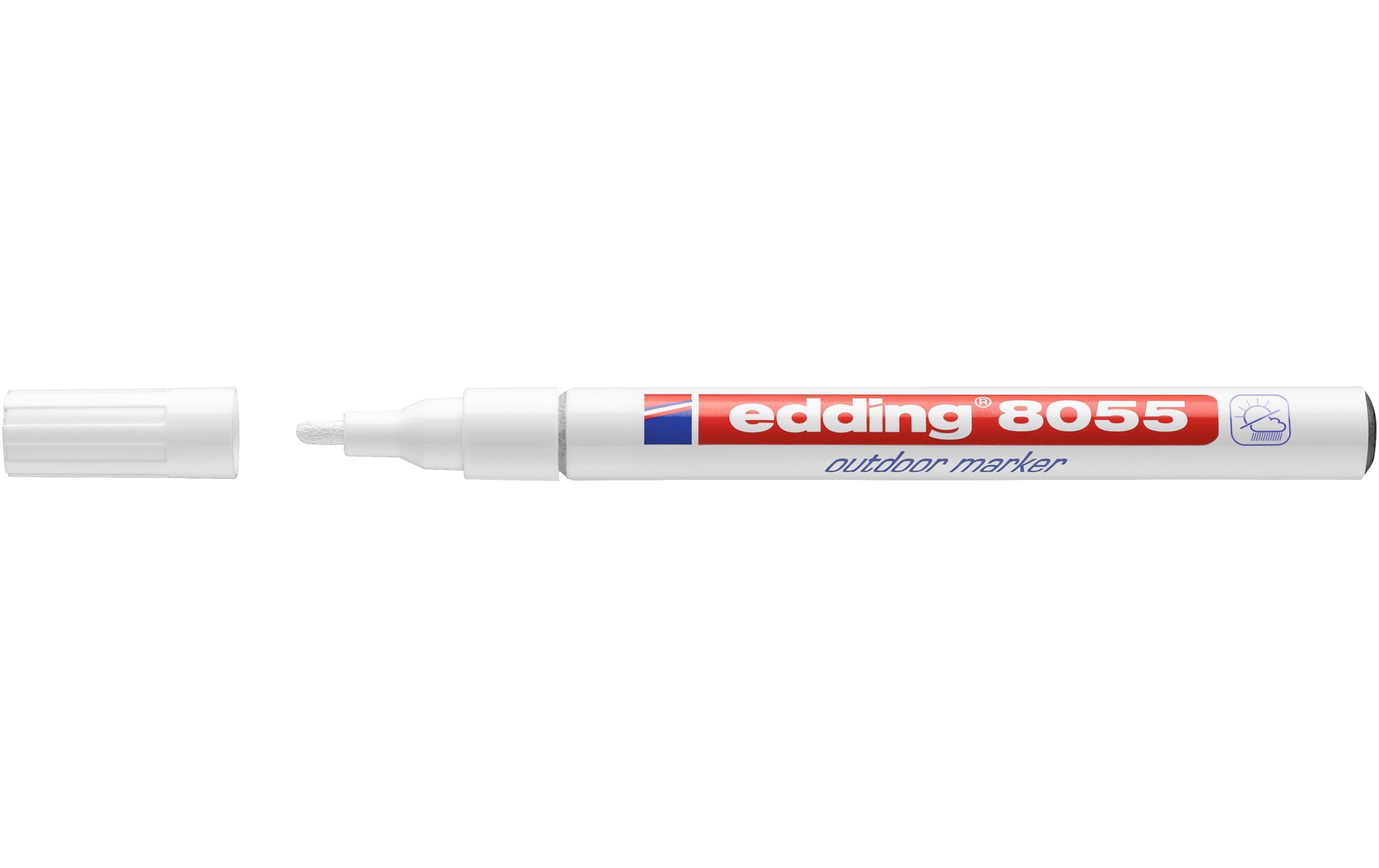 edding Outdoormarker 8055 Outdoor Weiss