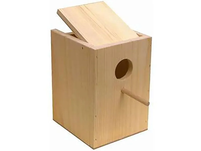 BEWO Wellensittich-Nistkasten 13 x 14 cm H 19 cm BEWO Wellensittich-Nistkasten 13 x 14 cm H 19 cm