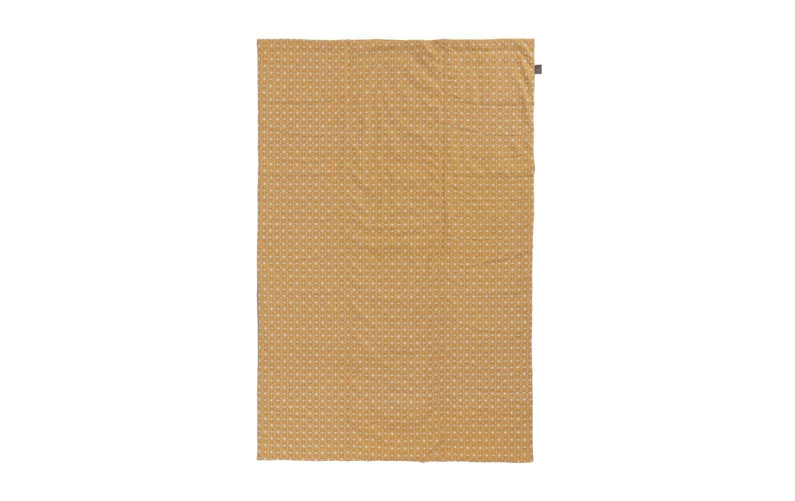 Urbanara Picknickdecke Ankisa 130 x 190 cm - Grüngrau / Weiss