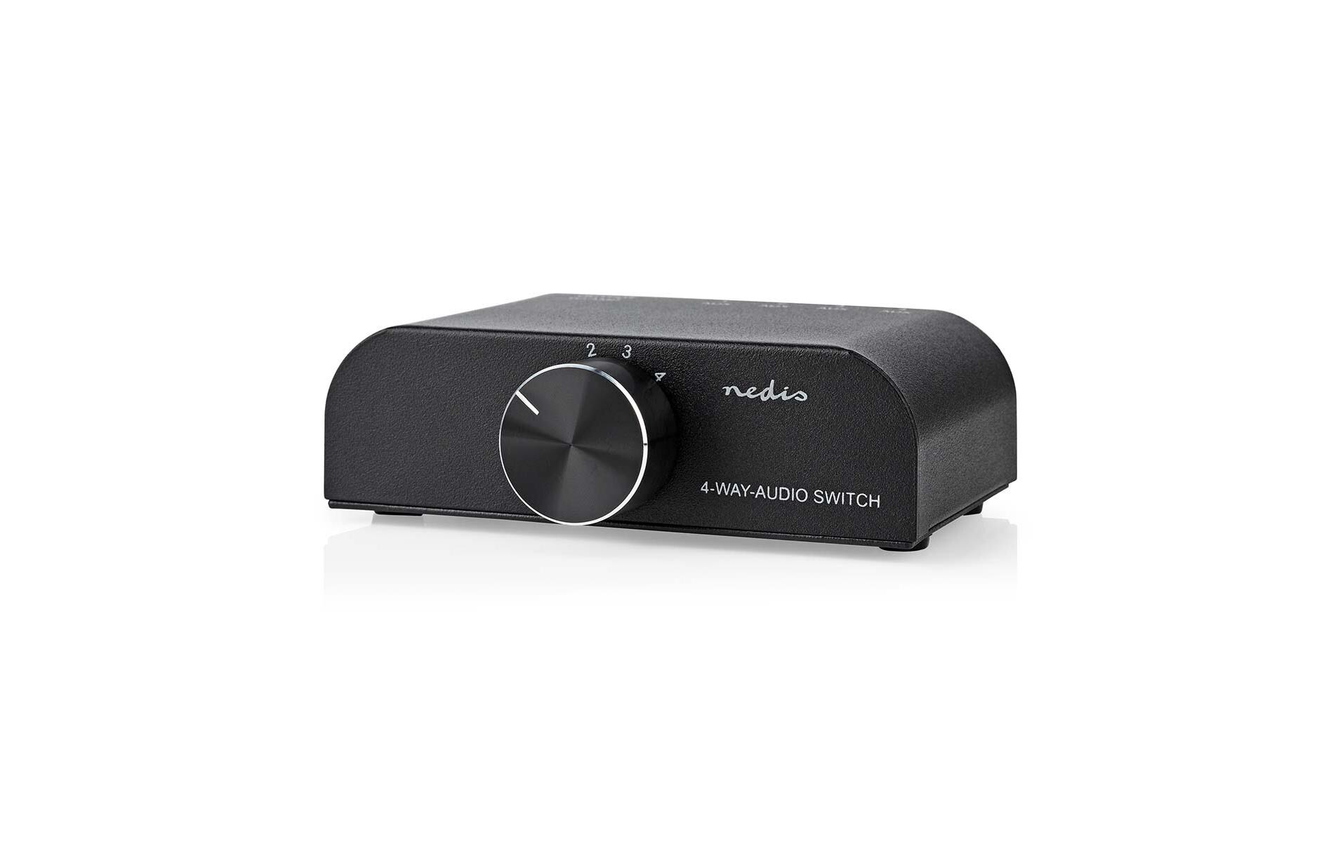 CE Audio-Umschaltpult 4-fach