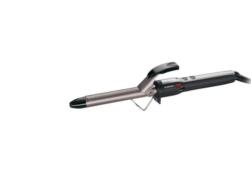 BabylissPRO Lockenstab Pro Digital Iron Spring Silver