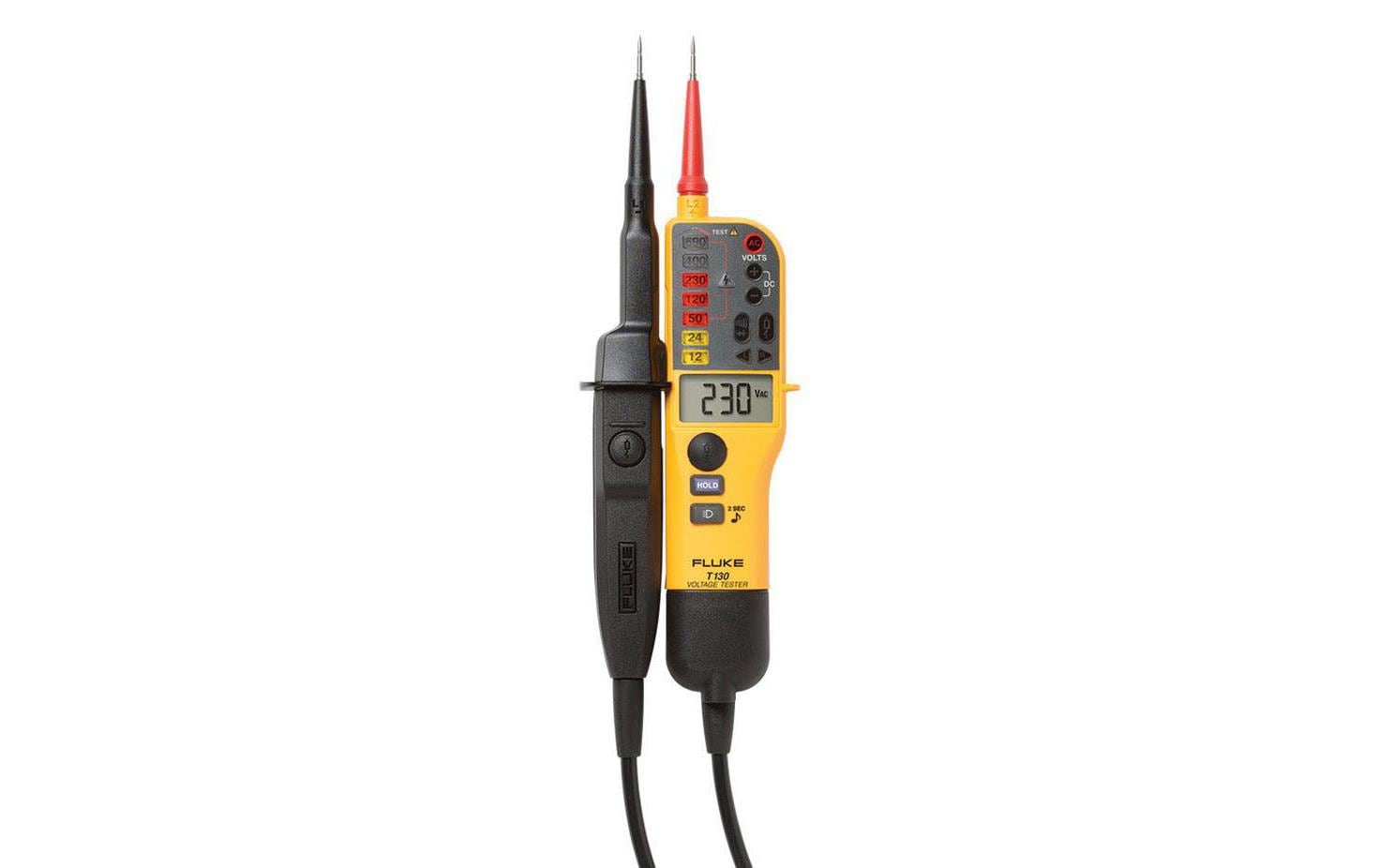 Fluke Spannungsprüfer T130 VDE max. 690 V ac/dc Fluke Spannungsprüfer T130 VDE max. 690 V ac/dc