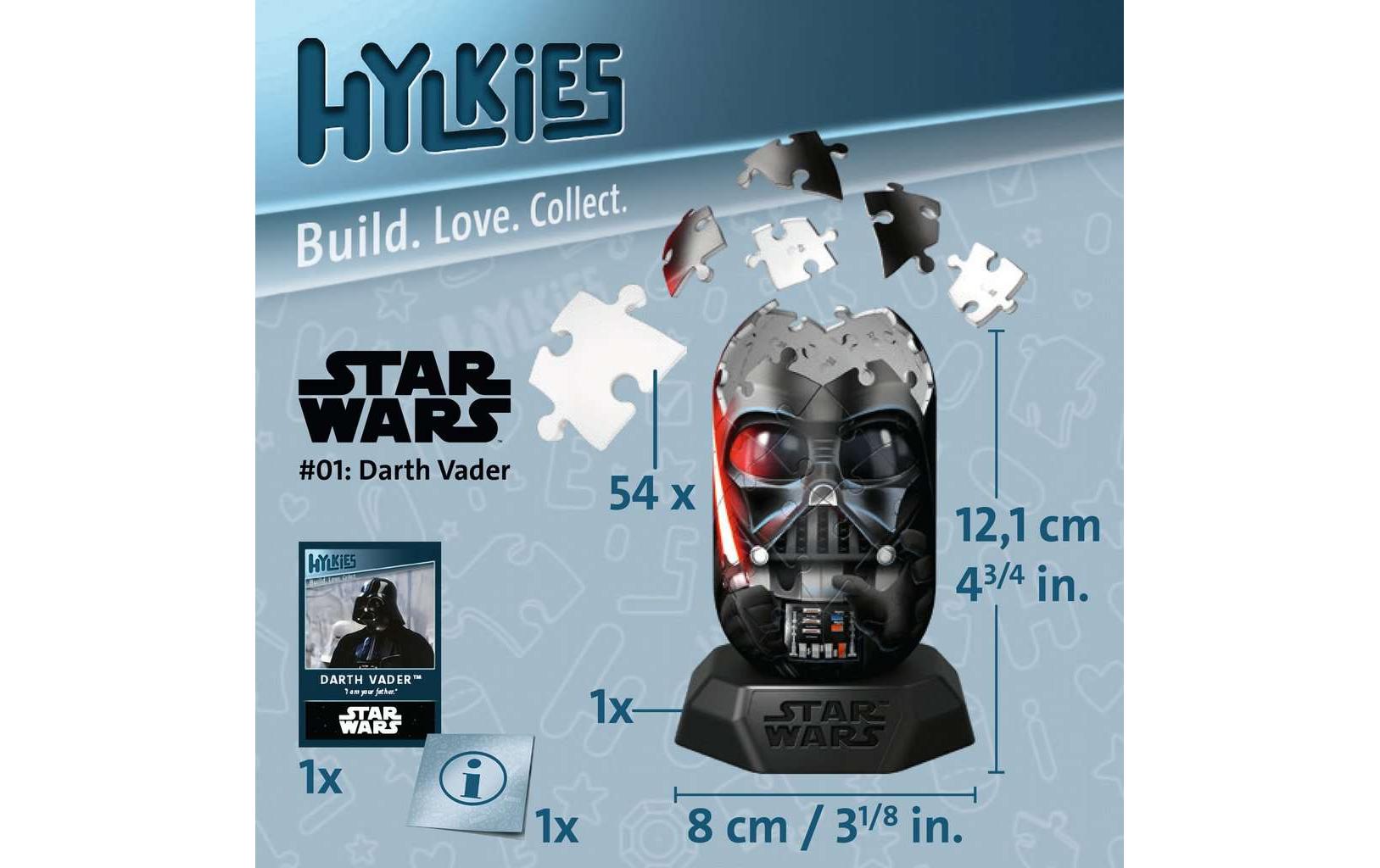 Ravensburger 3D Puzzle Hylkies #01 Darth Vader 54 Teile