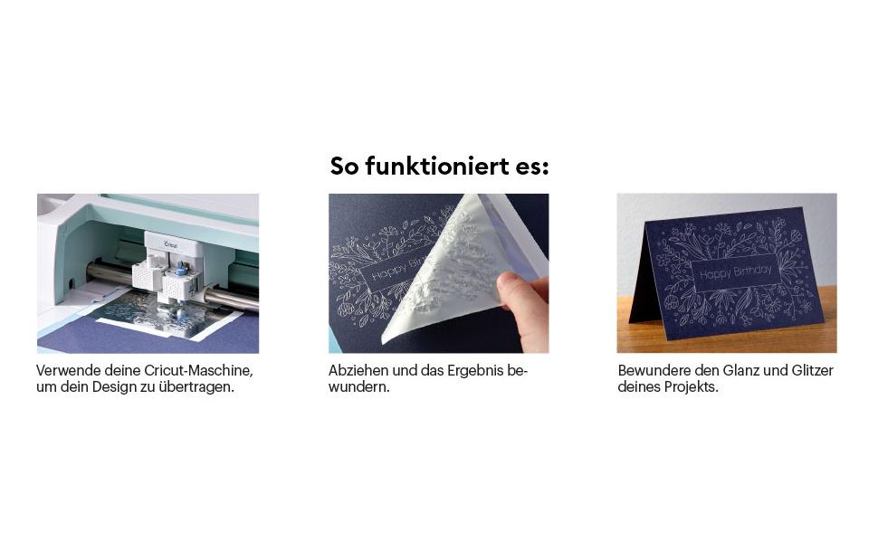 Cricut Werkzeug Folientransfersatz
