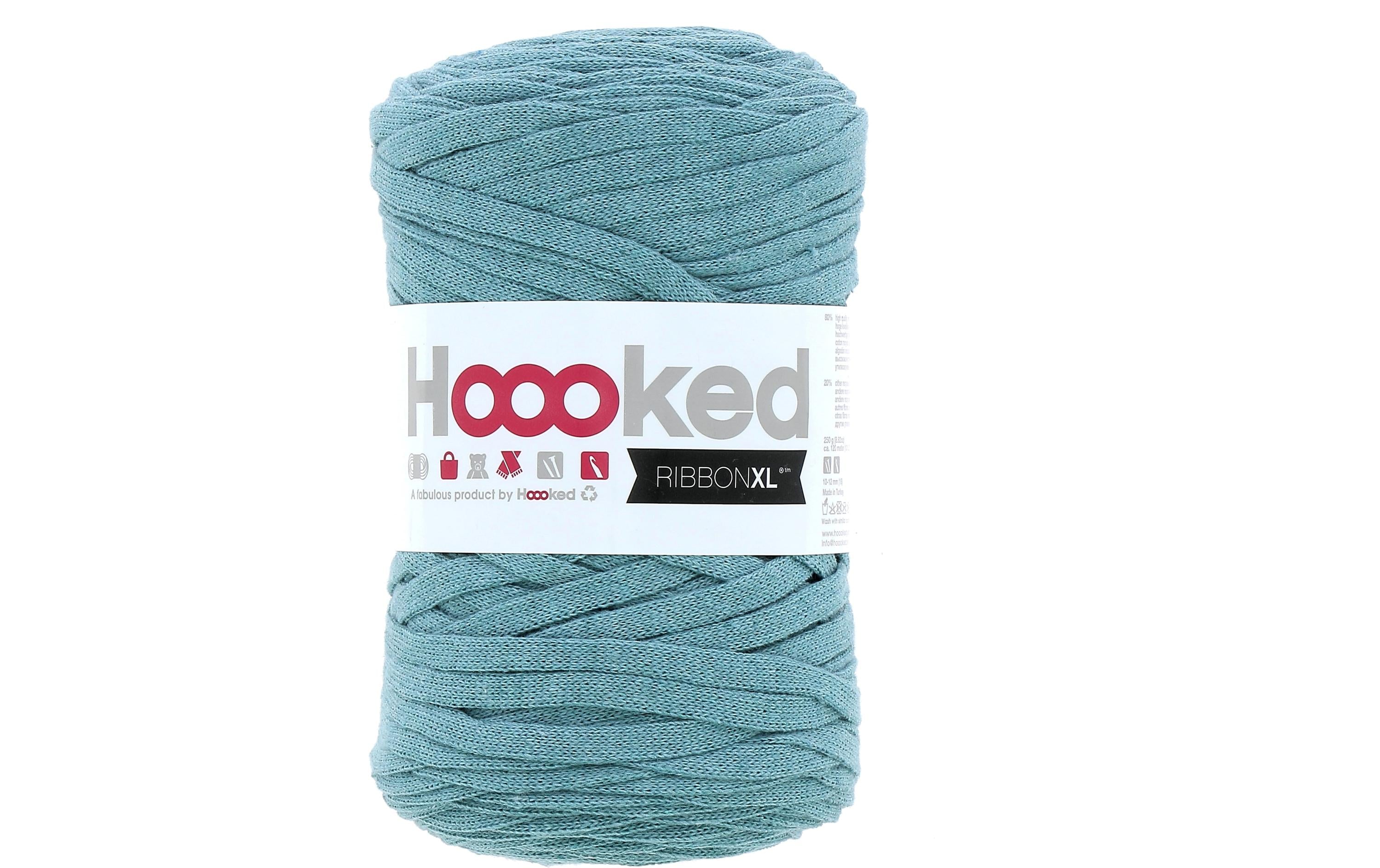 Hoooked Wolle Ribbon XL 250 g, Türkis