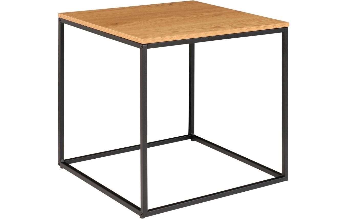 House Nordic Beistelltisch Vita 45 x 45 cm, Nature/Schwarz