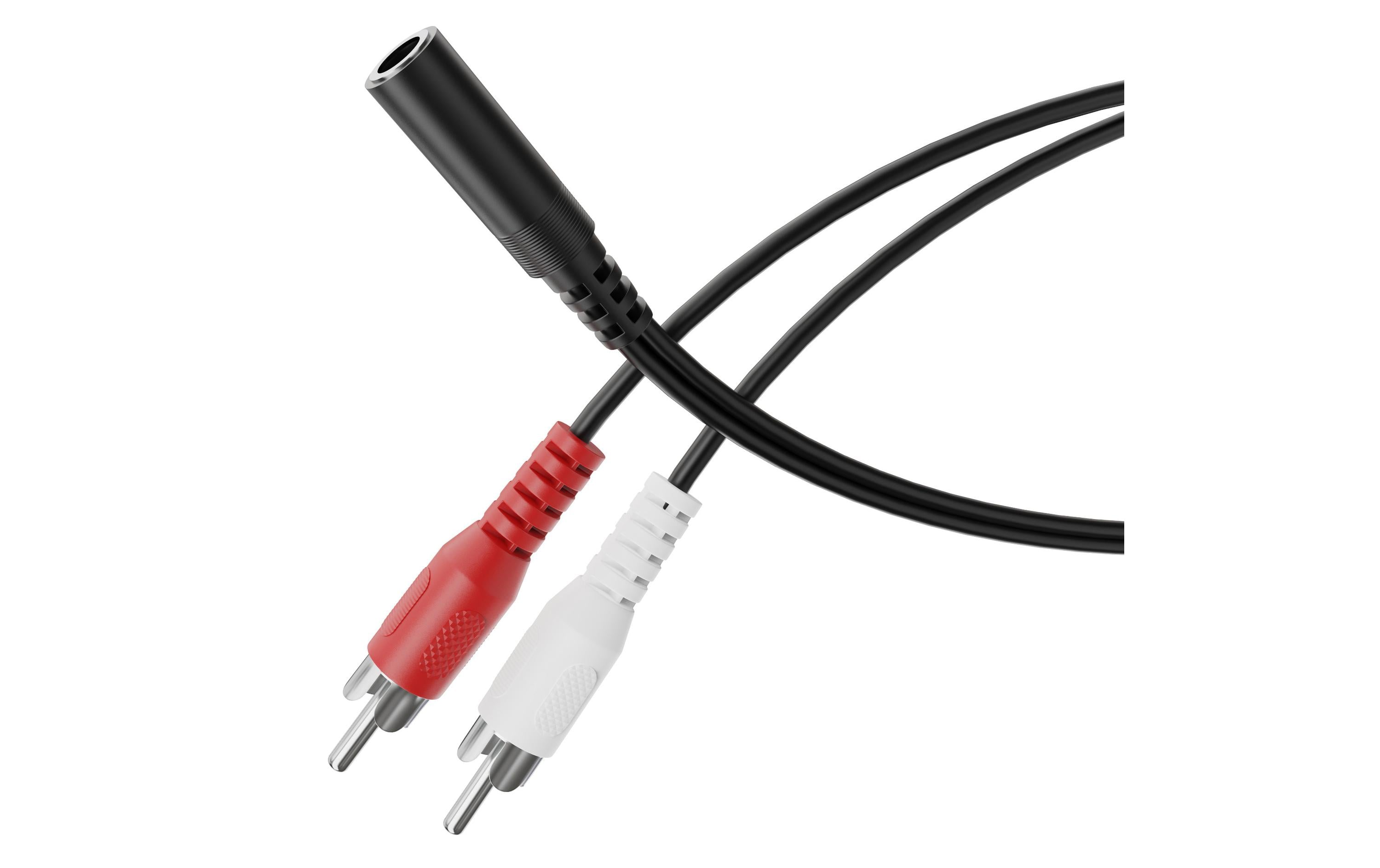 HDSupply Audio-Adapter Klinke 3.5 mm, female - Cinch