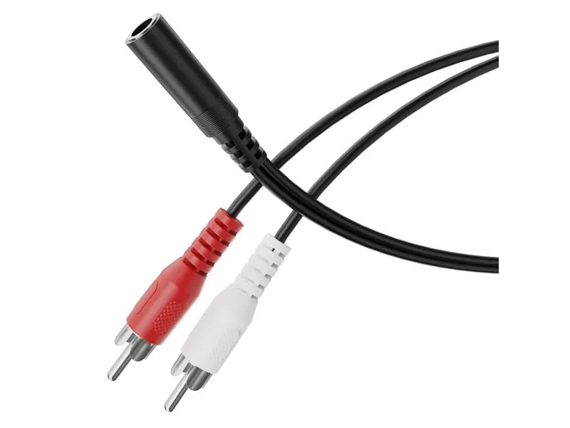 HDSupply Audio-Adapter Klinke 3.5 mm, female - Cinch