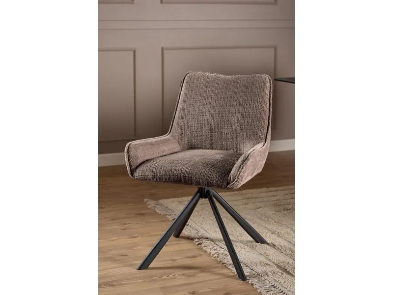 AC Design Stuhl Eddie 2 Stück, Braun