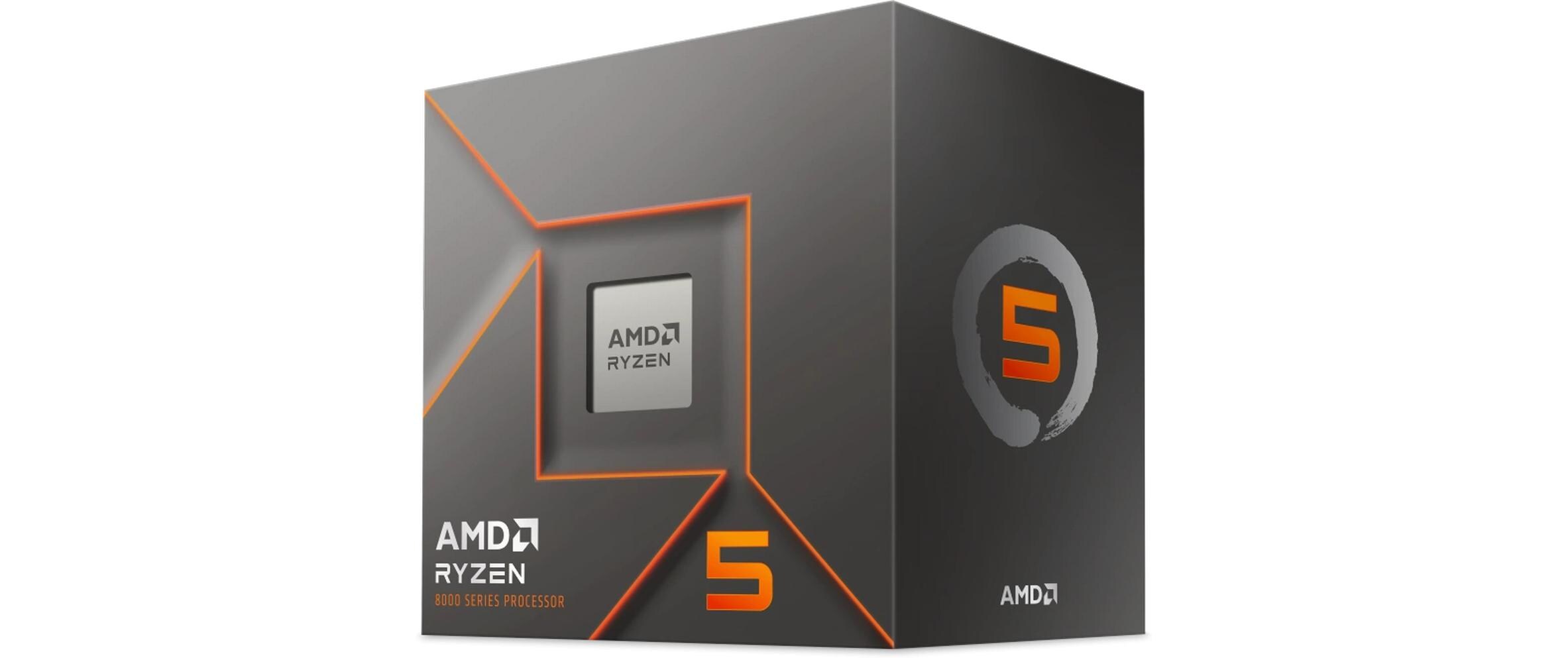 AMD CPU Ryzen 5 8400F 4.2 GHz AMD CPU Ryzen 5 8400F 4.2 GHz