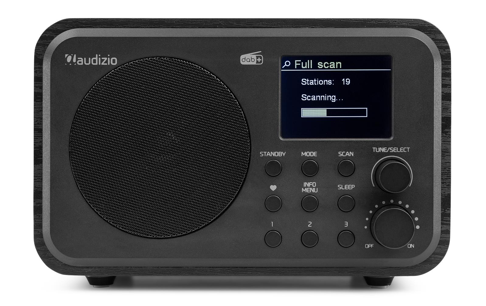 Audizio DAB+ Radio Milan Schwarz