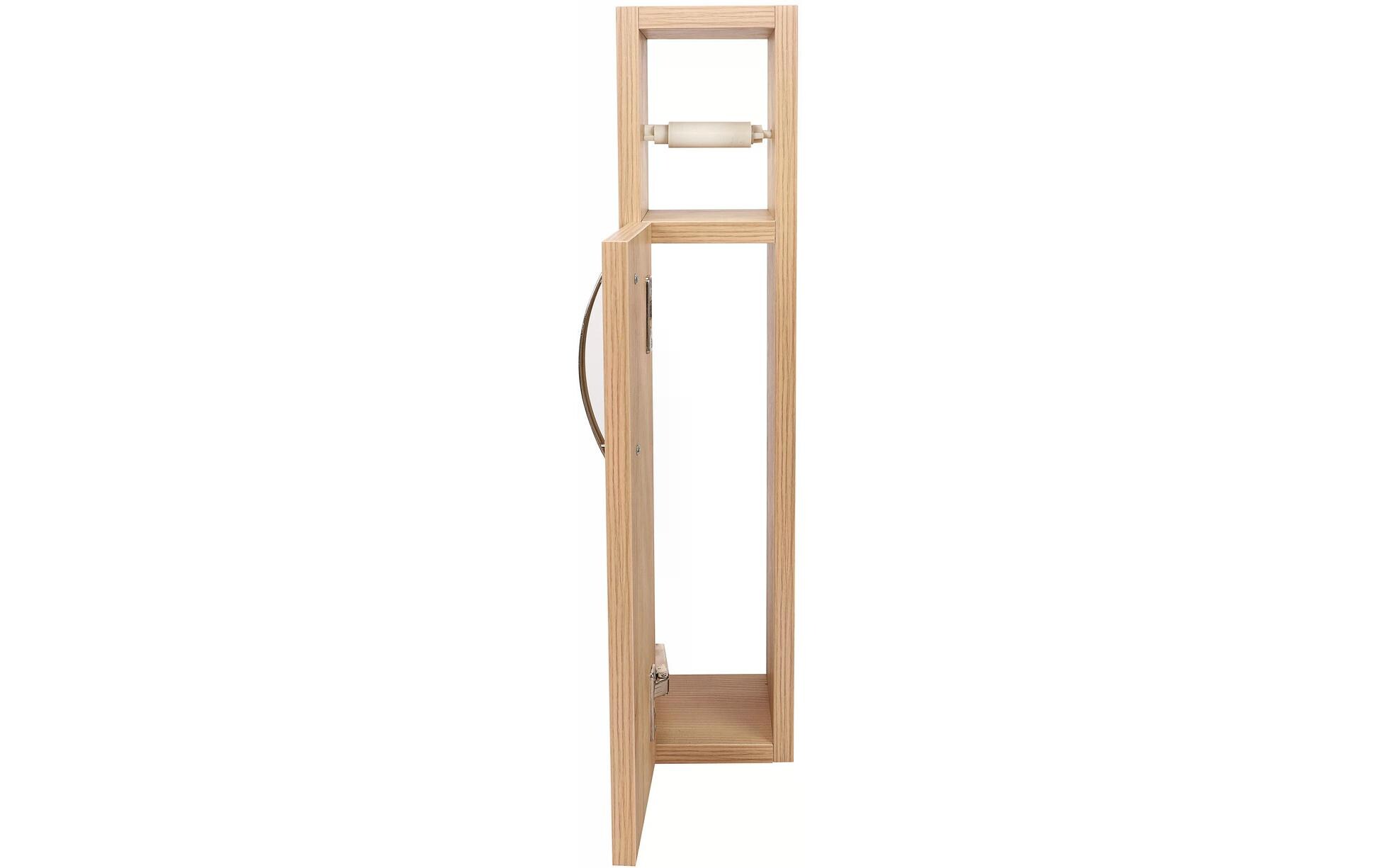 Woody Fashion Badezimmerregal Star 15 x 65 x 12 cm, Nature