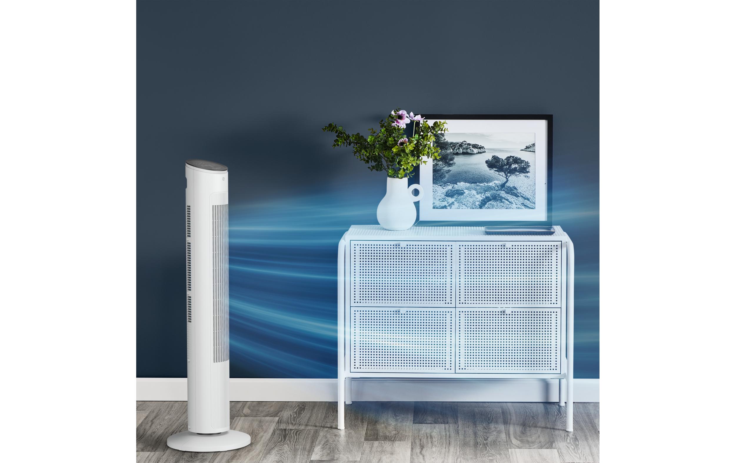 Rowenta Turmventilator Eole Ultra VU6871F0 Weiss