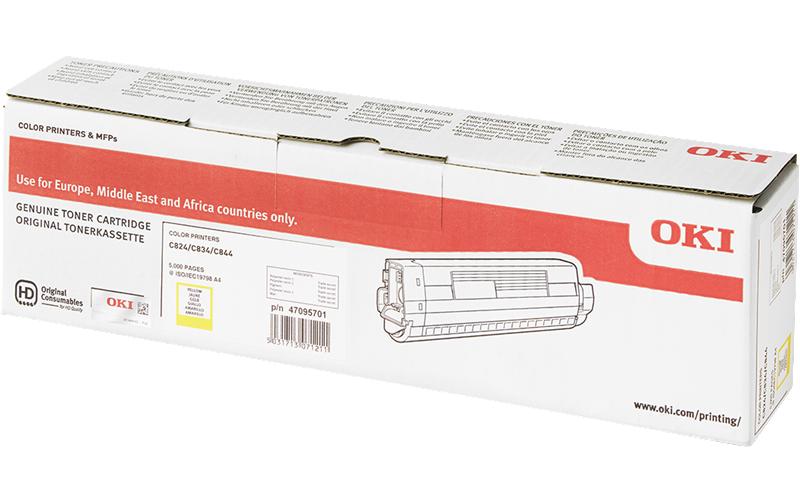 OKI Toner 47095701 Yellow