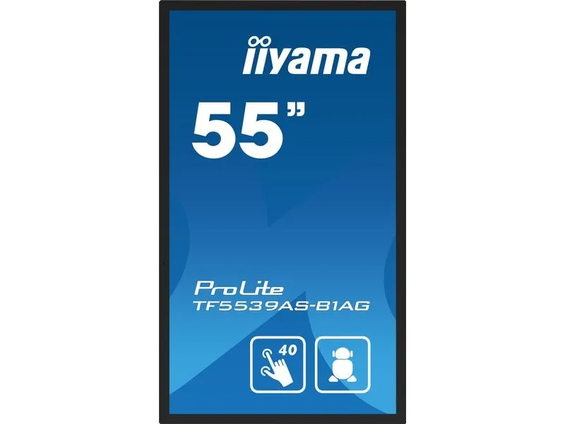 iiyama Touch Display ProLite TF5539AS-B1AG 54.6 iiyama Touch Display ProLite TF5539AS-B1AG 54.6