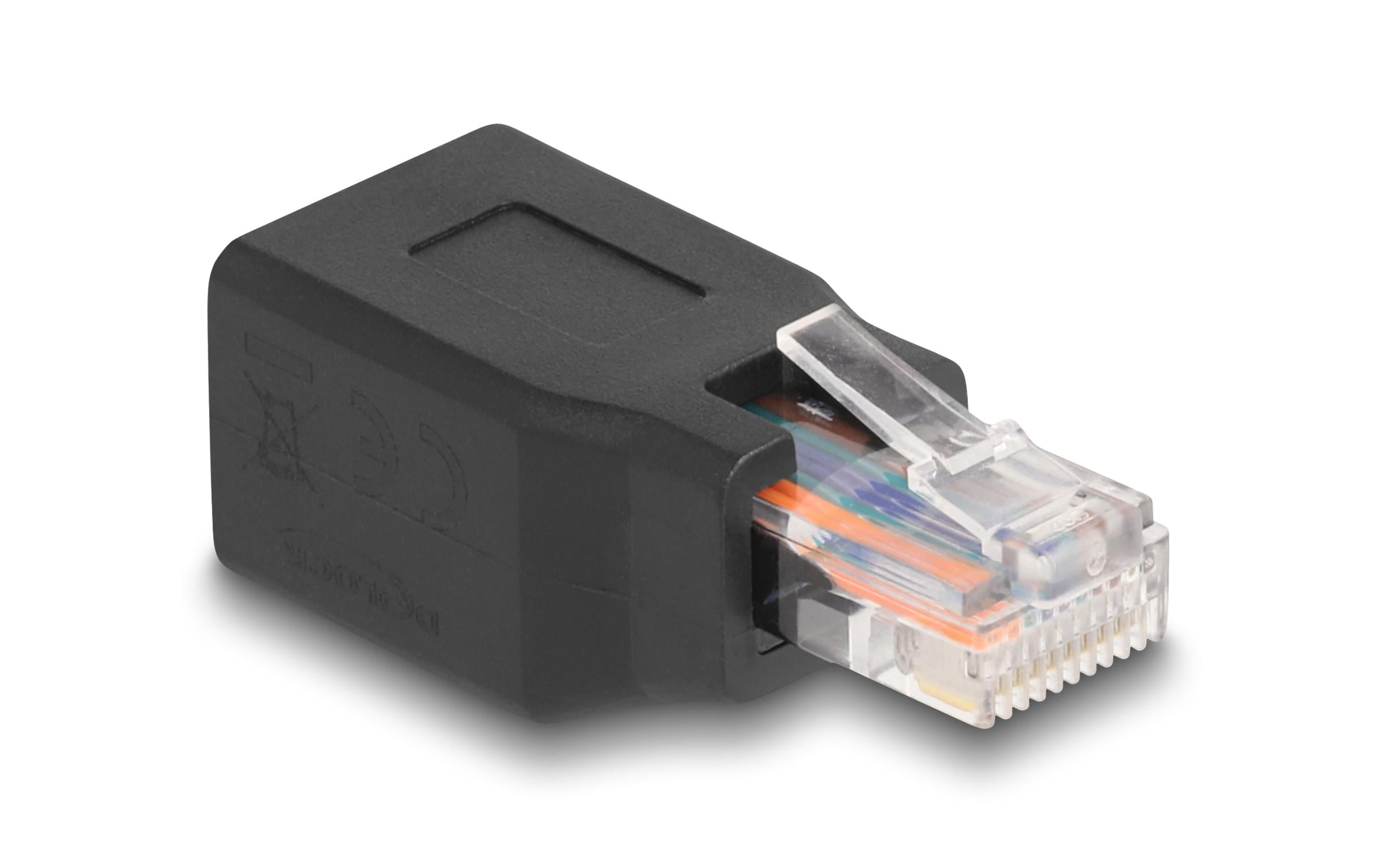 Delock Netzwerkadapter RJ45/RJ48/RJ50 Stecker/Buchse 1 Stück Delock Netzwerkadapter RJ45/RJ48/RJ50 Stecker/Buchse 1 Stück