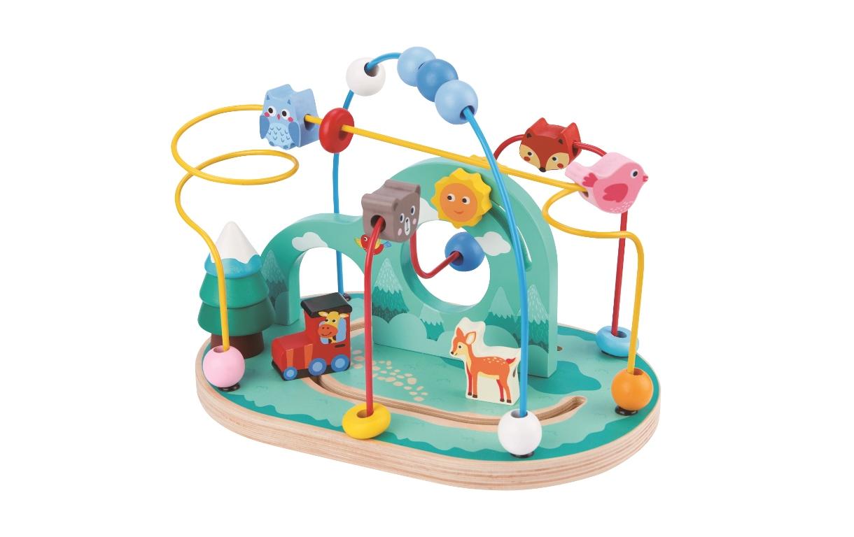 Spielba Holzspielwaren Motorikschleife Wald Spielba Holzspielwaren Motorikschleife Wald