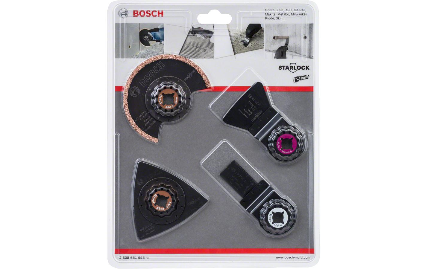 Bosch Professional Zubehörset Fliesen, 4 Teile Bosch Professional Zubehörset Fliesen, 4 Teile