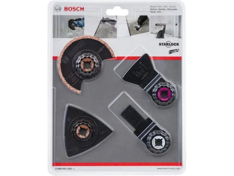 Bosch Professional Zubehörset Fliesen, 4 Teile Bosch Professional Zubehörset Fliesen, 4 Teile
