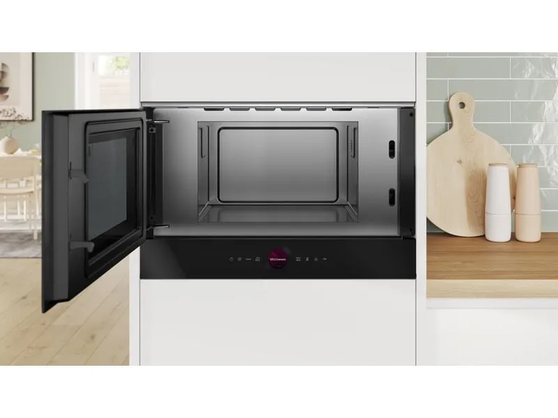 Bosch Einbaumikrowelle Serie 8 BFL7221B1 Links