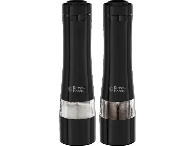 Russell Hobbs Salz- und Pfeffermühle 2 Stück, 23.3 cm, Schwarz Russell Hobbs Salz- und Pfeffermühle 2 Stück, 23.3 cm, Schwarz