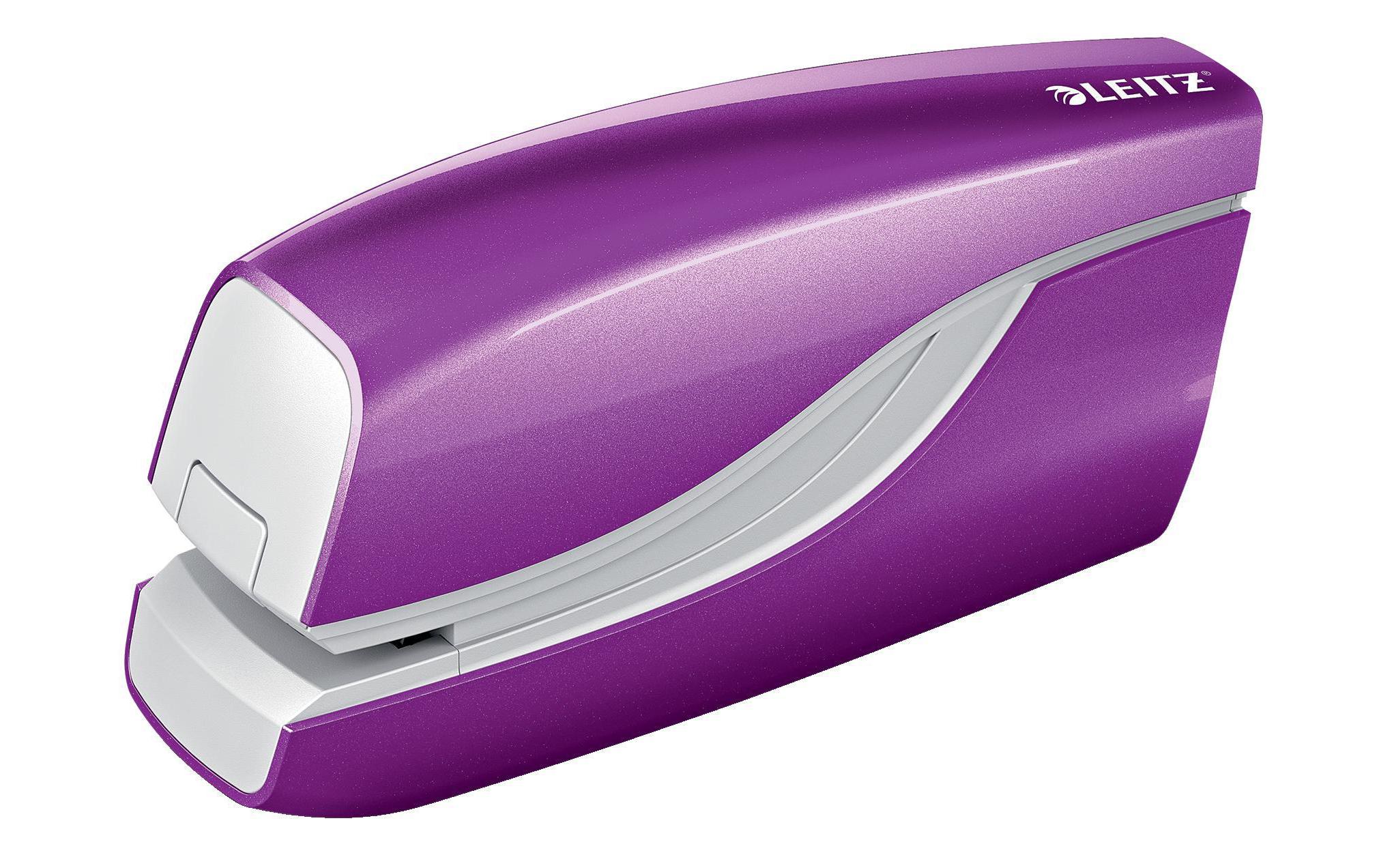 Leitz Elektrisches Heftgerät NeXXt Wow 10 Seiten, Violett Leitz Elektrisches Heftgerät NeXXt Wow 10 Seiten, Violett