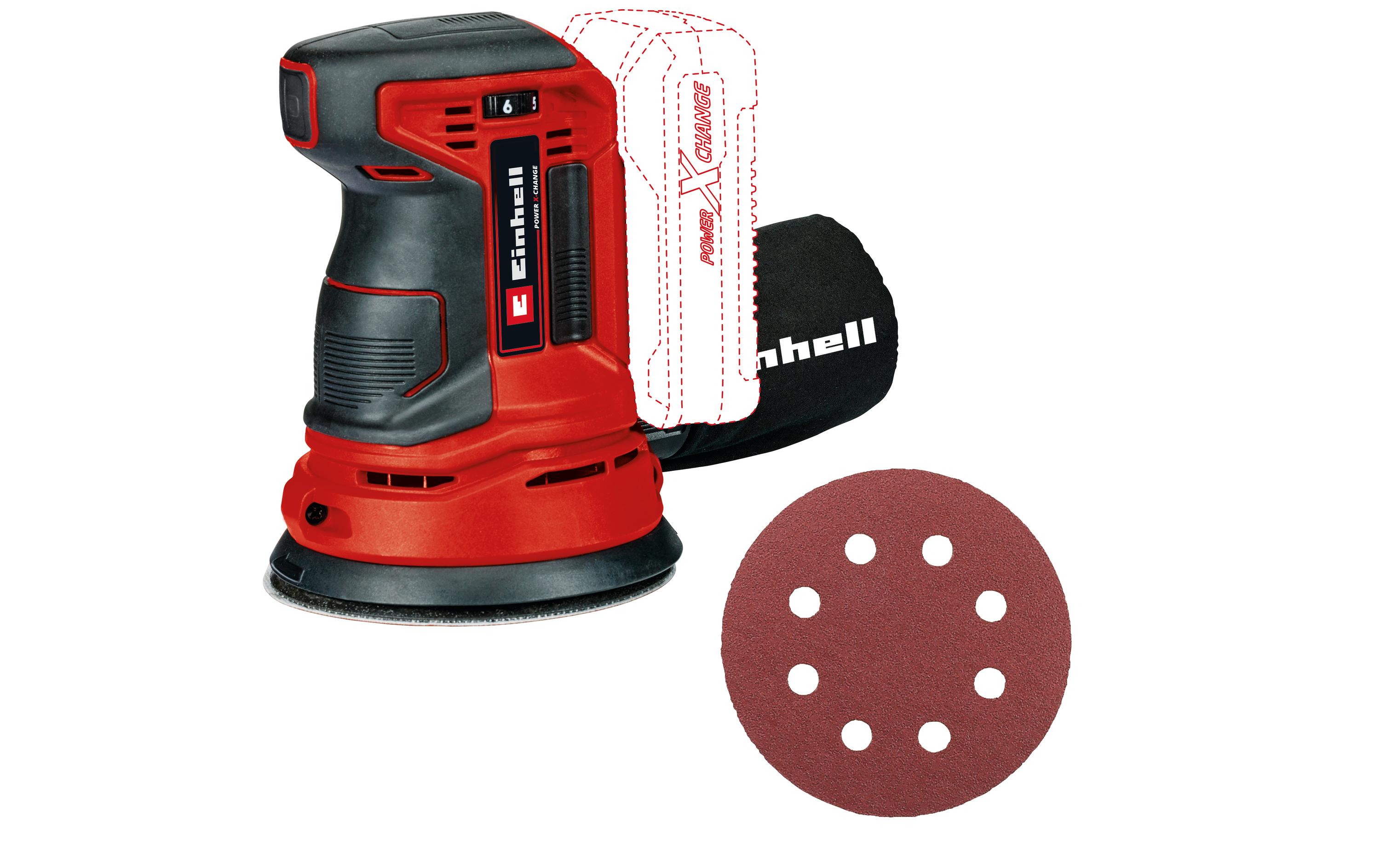 Einhell Akku-Exzenterschleifer TE-RS 18 Li – Solo Einhell Akku-Exzenterschleifer TE-RS 18 Li – Solo