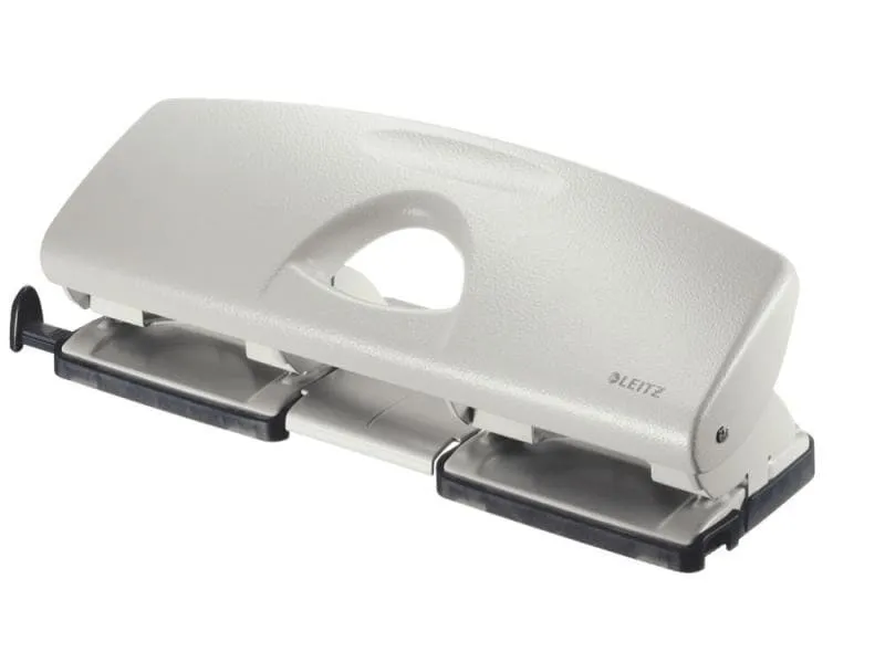Leitz Locher Mehrfachlocher, Grau, 16 Blatt