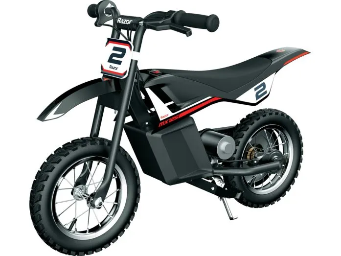 Razor Dirt Rocket MX125 Black + Decal kit (Lithium) Razor Dirt Rocket MX125 Black + Decal kit (Lithium)