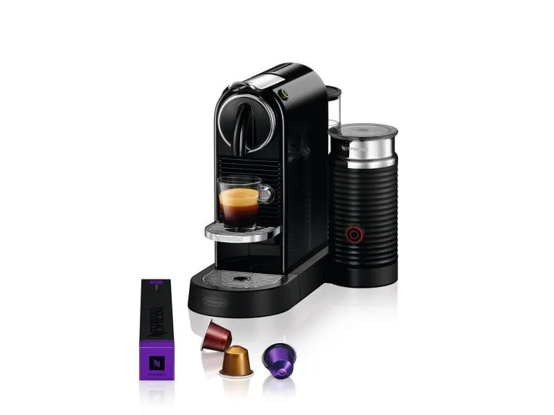 De'Longhi Kaffeemaschine Nespresso CitiZ & Milk EN267.BAE Schwarz