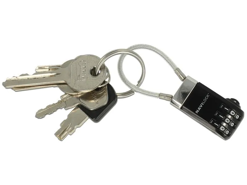 Navilock Sicherheitsschloss USB mit Zahlencode