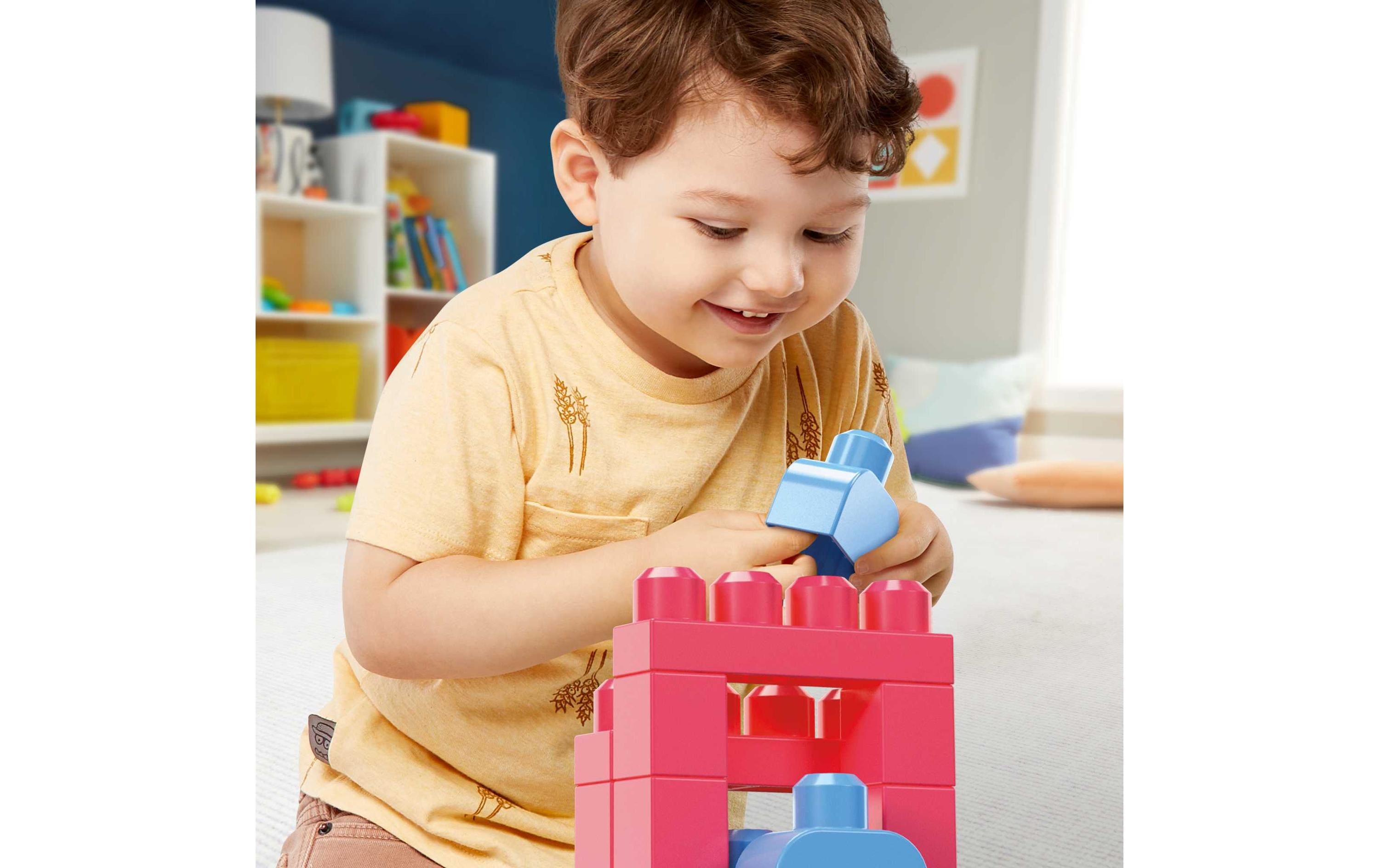 Mega Construx MEGA BLOKS Bausteinebeutel pink (60 Teile)