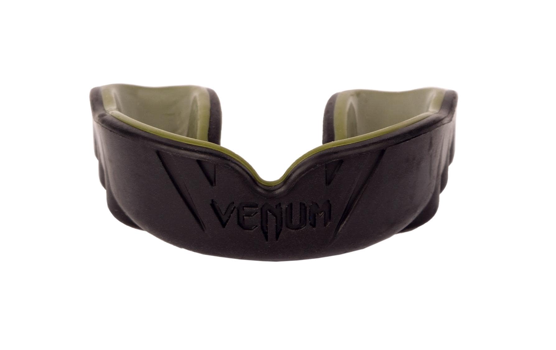 Venum Mundschutz Challenger Mouthguard Black/Khaki